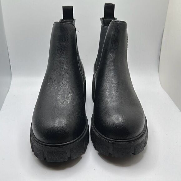 CUSHIONAIRE Women's slip on chelsea boot +Memory Foam 7.5 BLACK - Picture 2 of 7